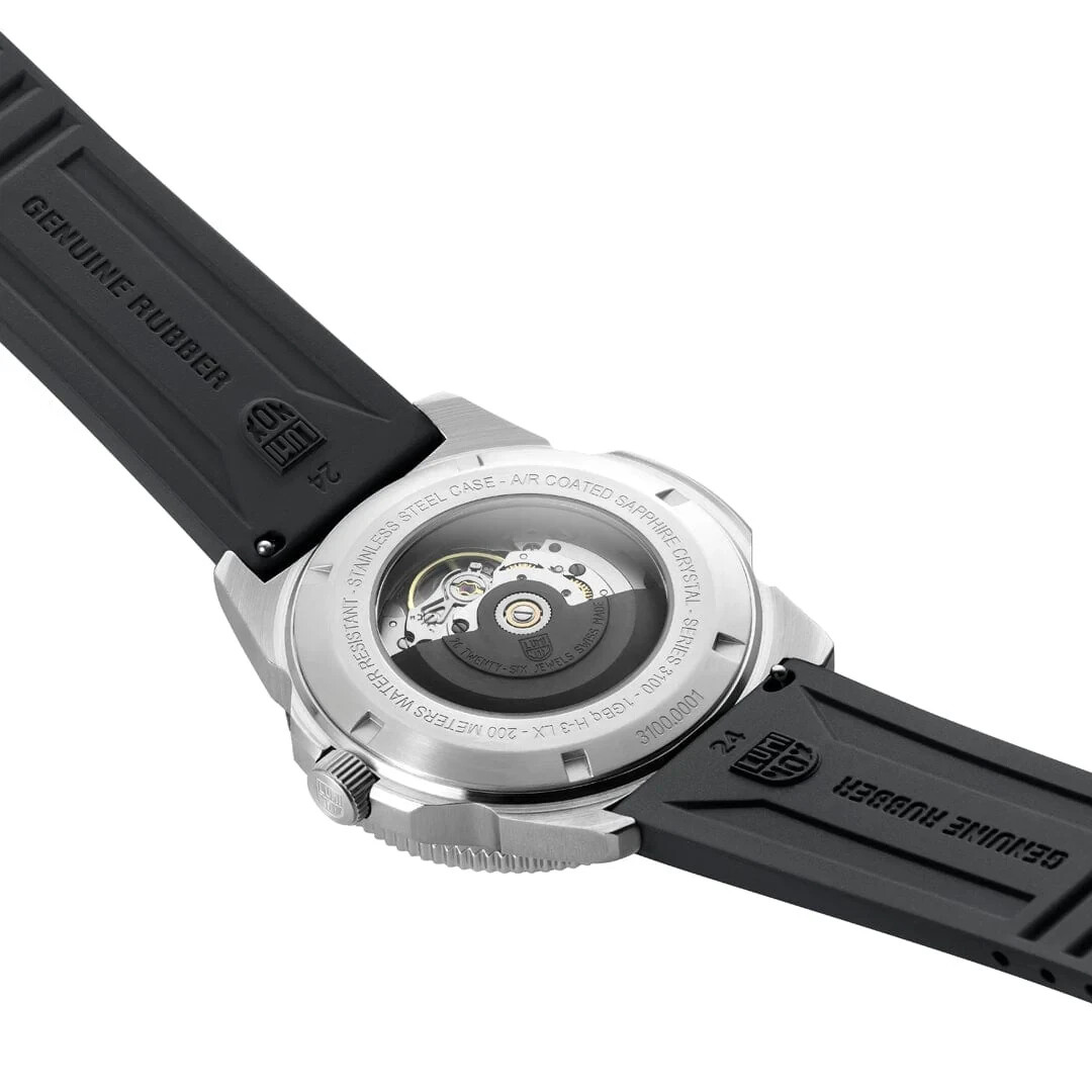 Pre-owned Luminox Pacific Diver Automatic Swiss Made Watch Xs.3101 Sapphire Crystal 42mm