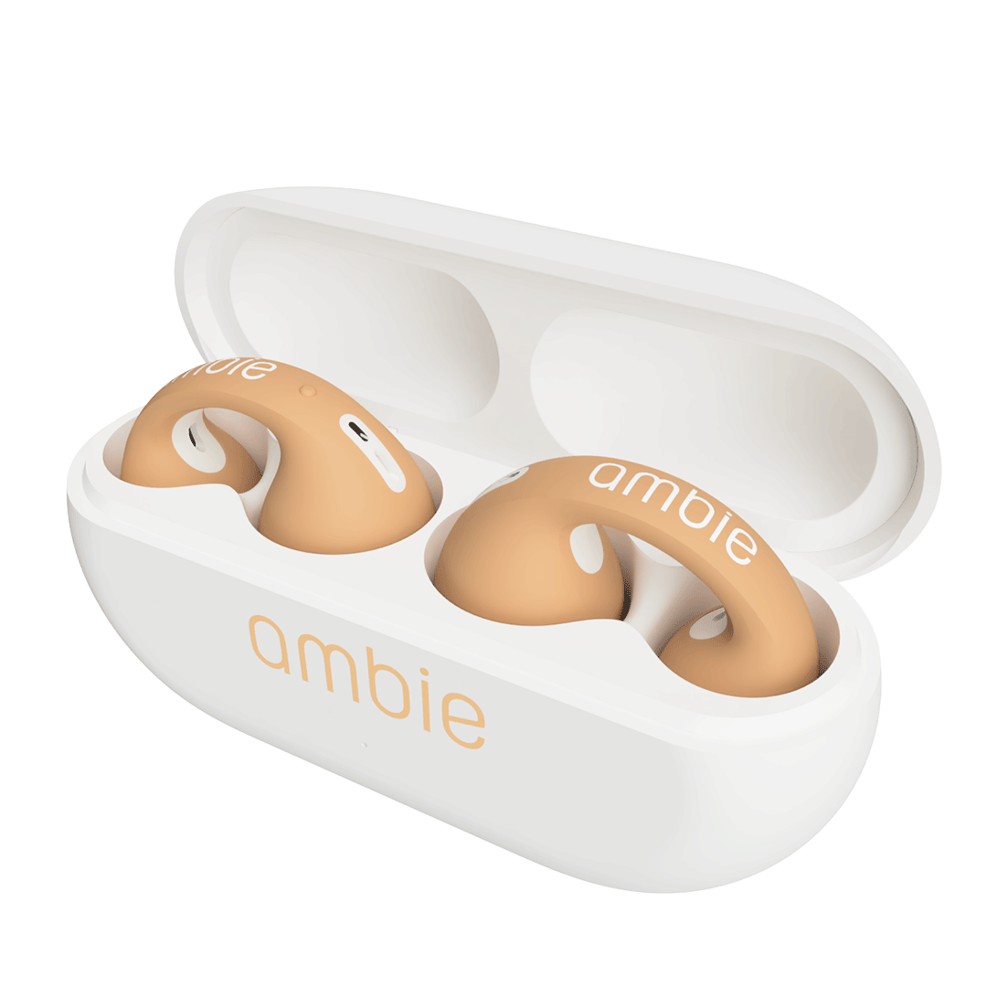 ファッションなデザイン Ambie Sound Wireless Bluetooth Open-Ear AM-TW01 Earcuffs スマホアクセサリー