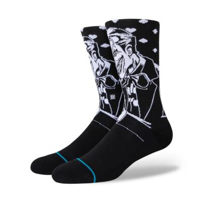 Носки Stance The Joker INFIKNIT Crew Socks (черные) Носки с рисунком