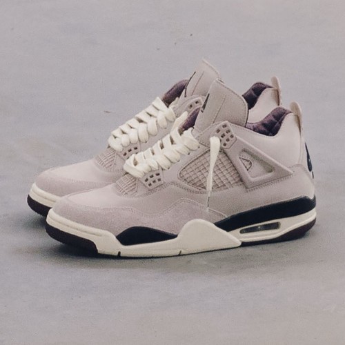 Pre-owned Jordan A Ma Maniere X Air  4 “while You Were Sleeping” M 13 / W 14.5 Fz4810-200 In Pink