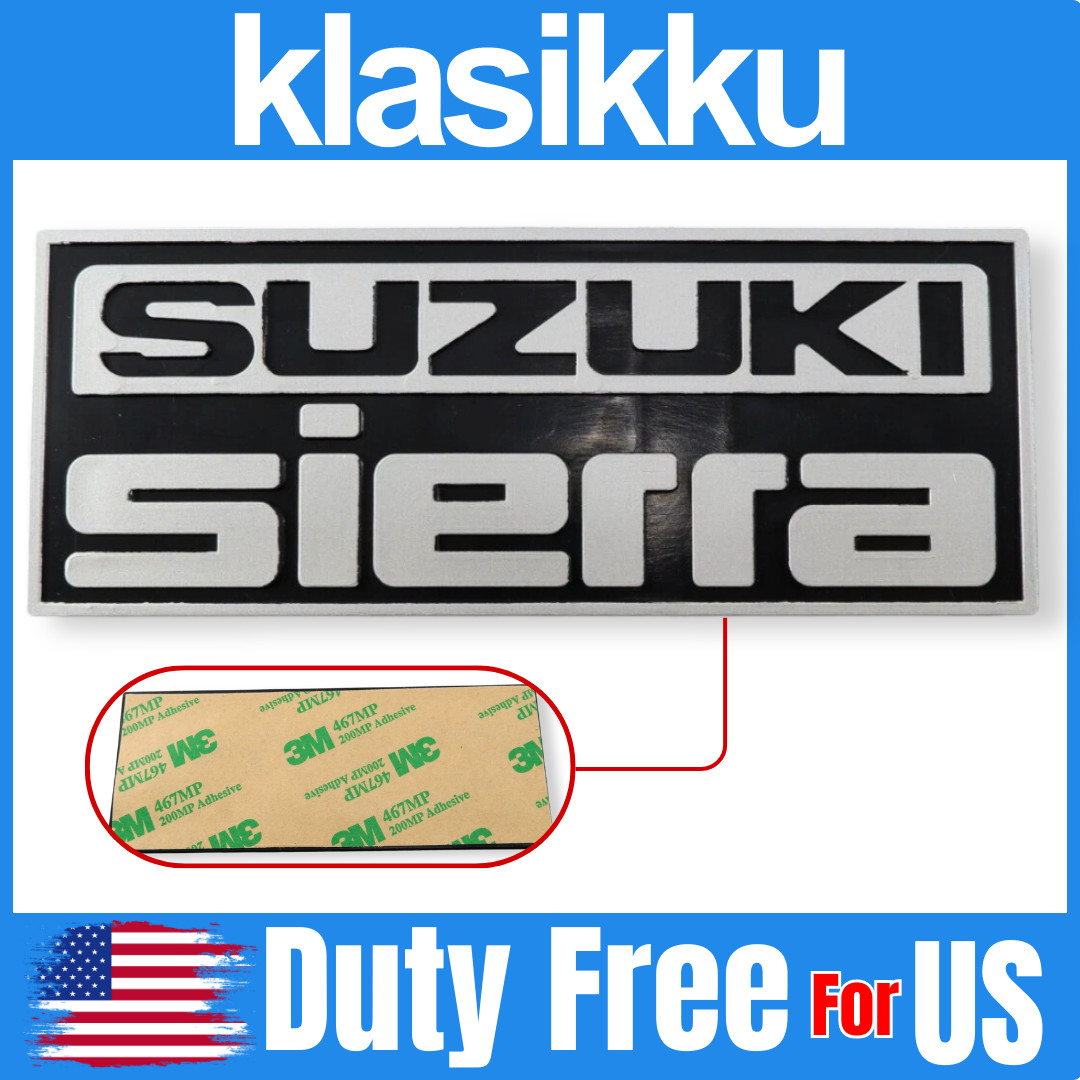 Adatto per SUZUKI SIERRA CARIBEAN EMBLEM BADGE