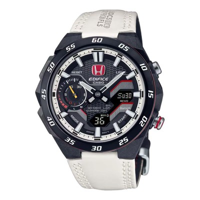 Pre-owned Casio Watch Ecb-2200htr-1ajr Edifice Honda Type R Edition Solar