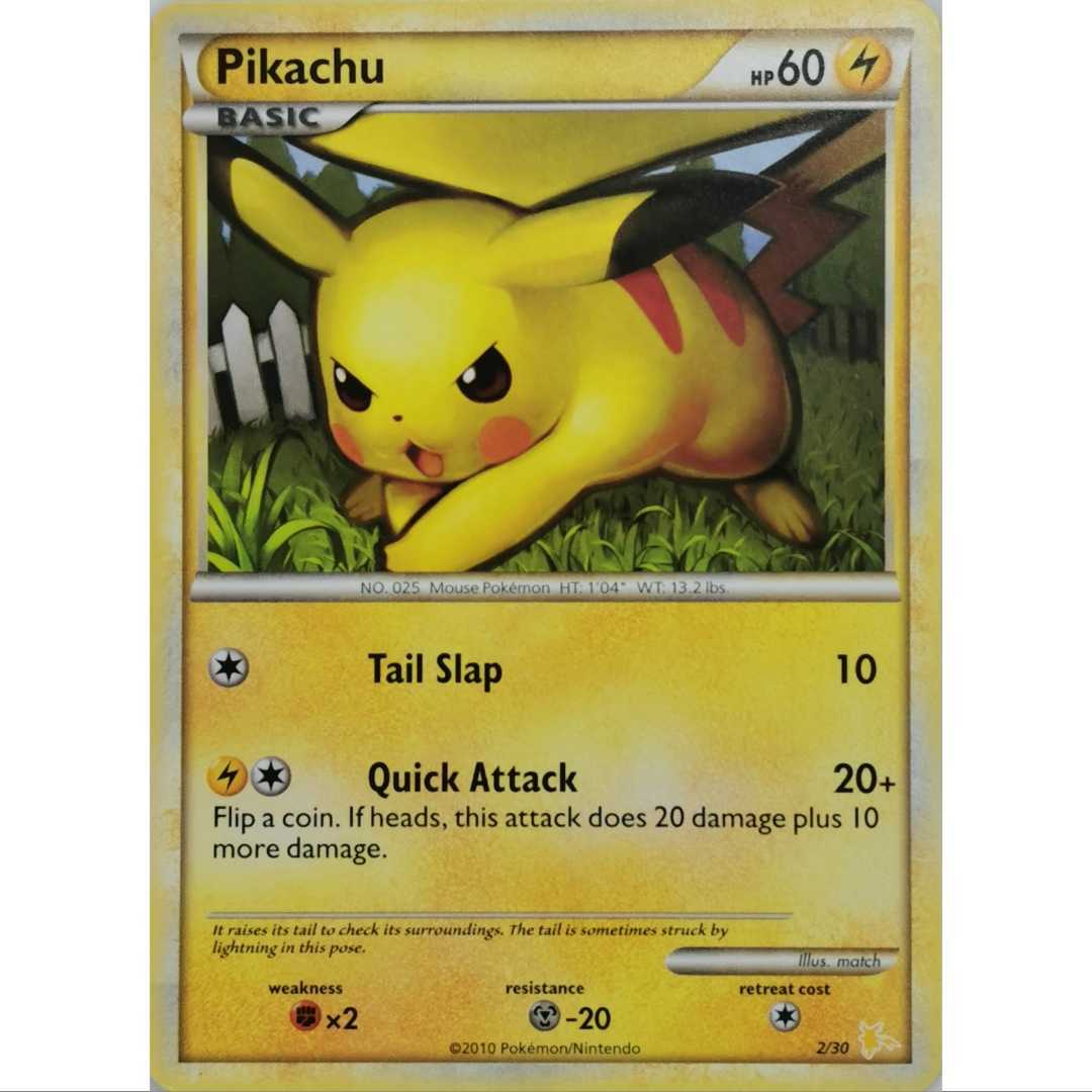 Pikachu 1630 Trainer Kit Englisch NM