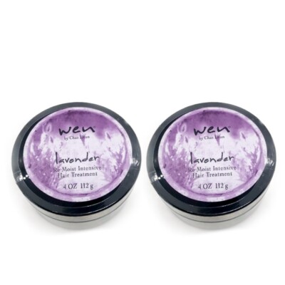 WEN by Chaz Dean Lavender re moist hair treatment 4oz (pack of 2)-new and sealed