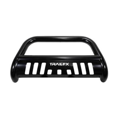 TRAILFX B0040B Bull Bar Black Powder Coated 3 Inch Yes with skid plate for