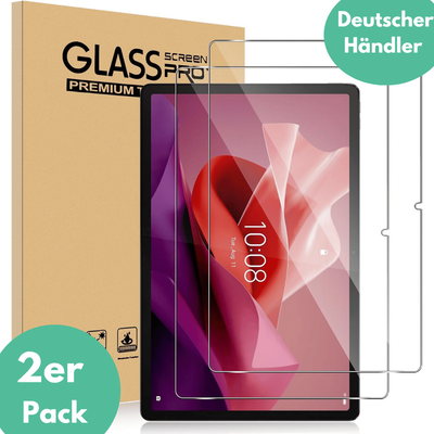 2X Schutzglas für Lenovo Tab P12 12,7 Display Panzerfolie Display Full Screen 9H