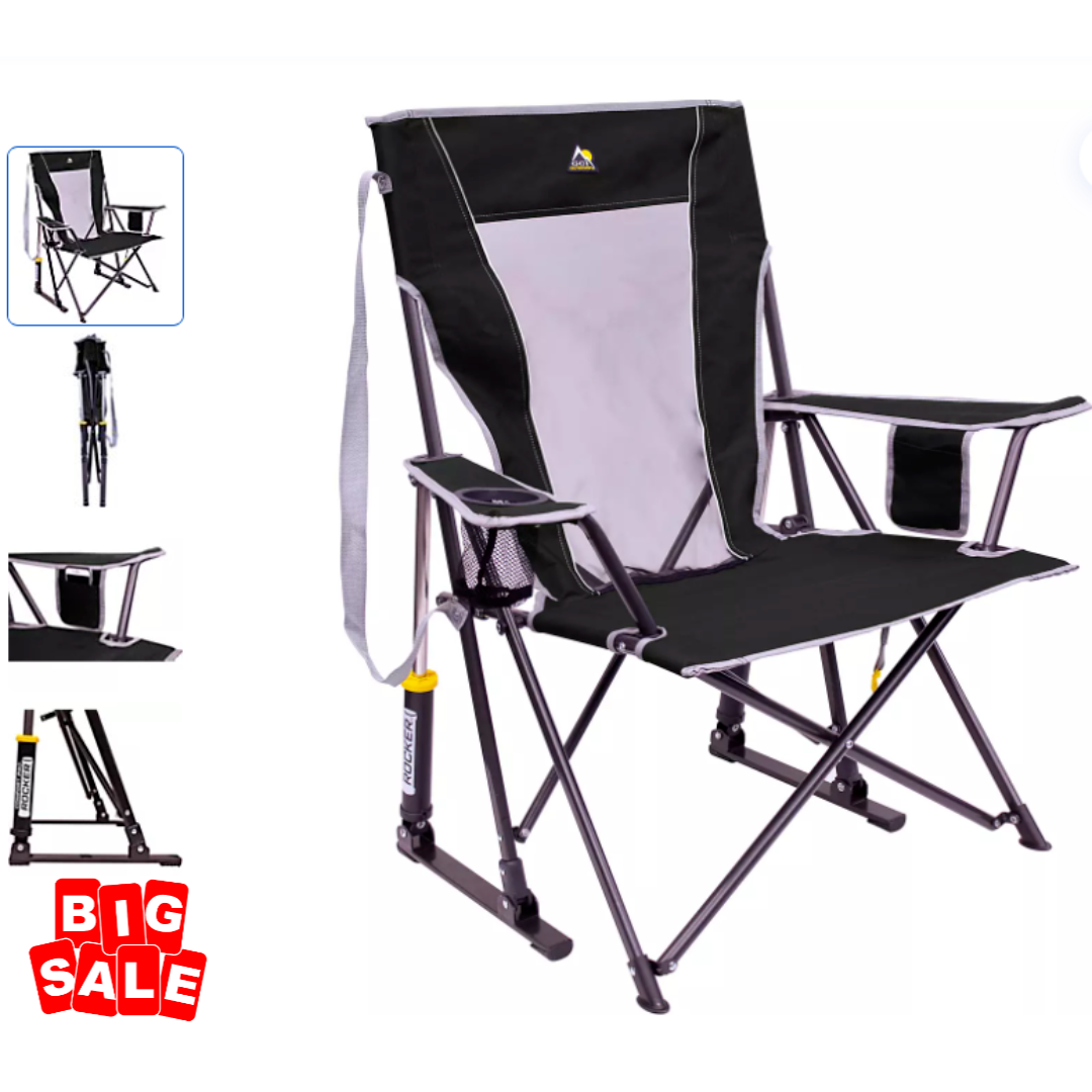 GCI Outdoor SunShade Rocker Camp Chair Cabela's, 40 OFF