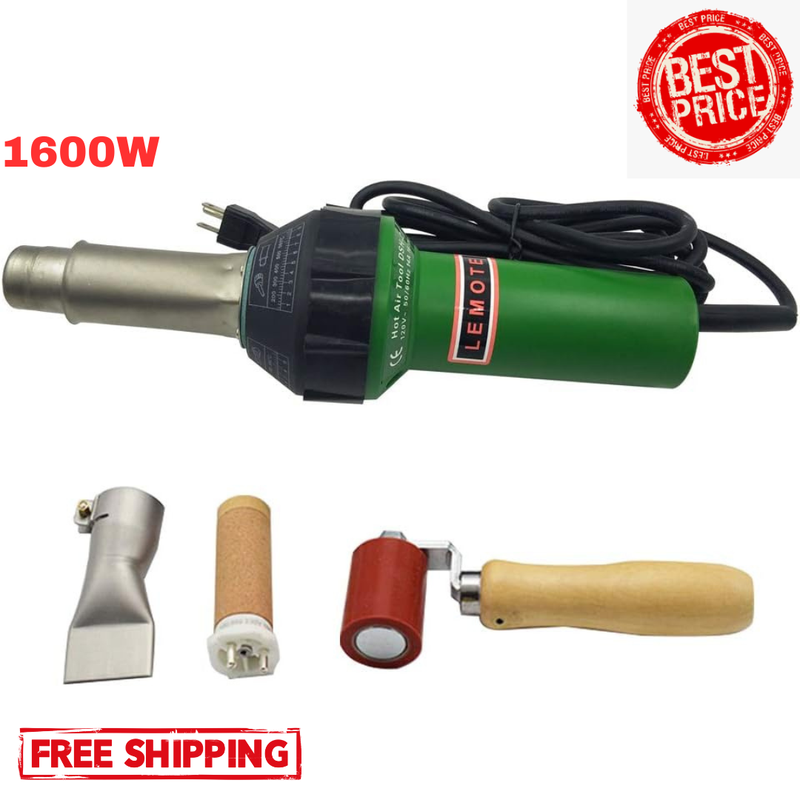 110V HOT AIR GUN WELDING TORCH 1600W He