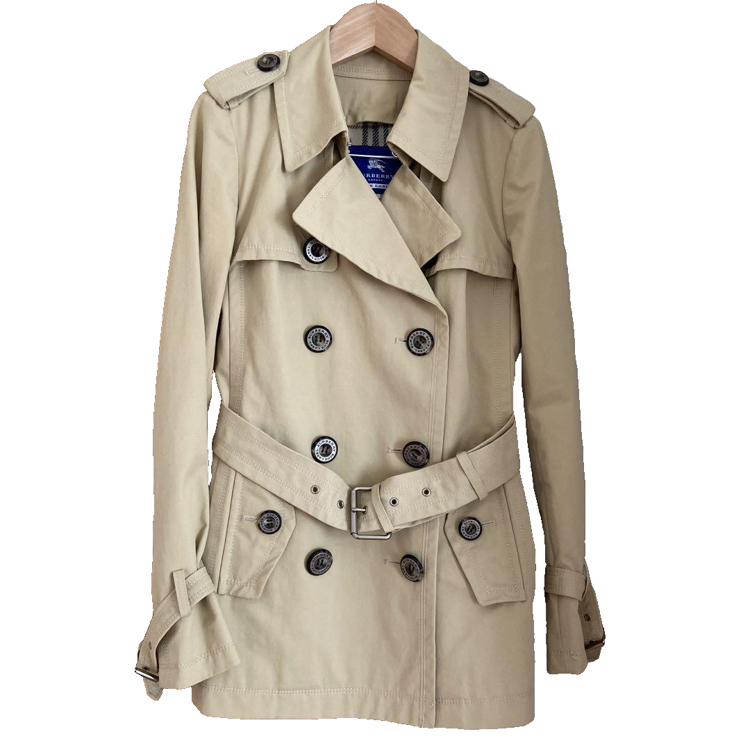 BURBERRY BLUE LABEL trench coat belted color Beige size 38