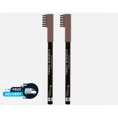(2 Pack) NEW Rimmel Professional Eyebrow Hazel 002 0.05 Ounces