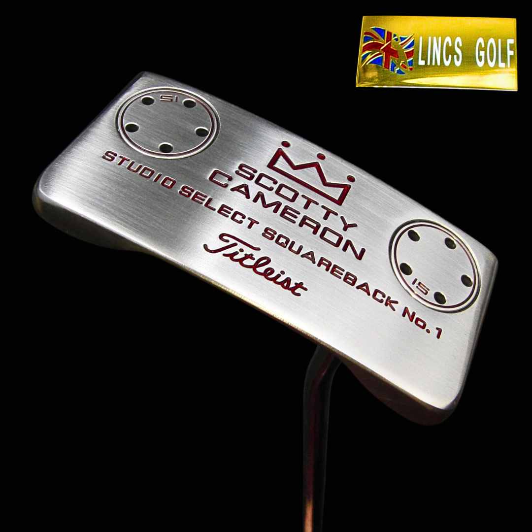 Refurbished Scotty Cameron Titleist Studio Select Squareback No.1 Putter 87cm Refurbished Scotty Cameron Titleist Studio Select Squareback No.1 Putter 87cm