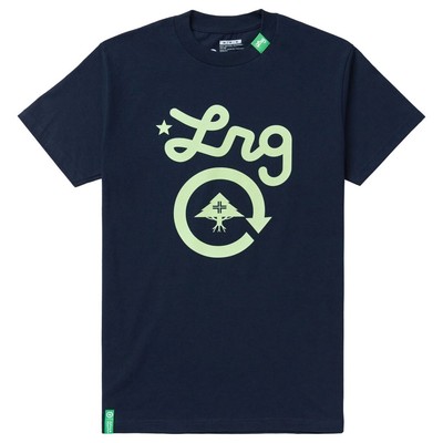 

Футболка с короткими рукавами LRG Lifted Research Group Cycle Logo (темно-синяя), Navy