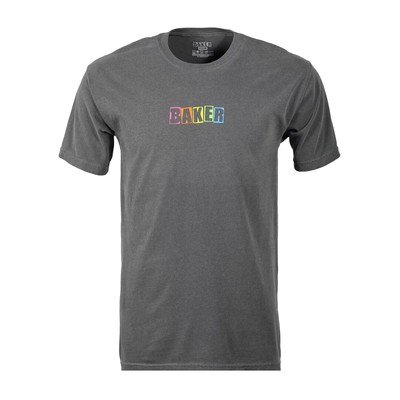 

Футболка с короткими рукавами Baker Brand Logo Rainbow (Pepper) Skate Футболка