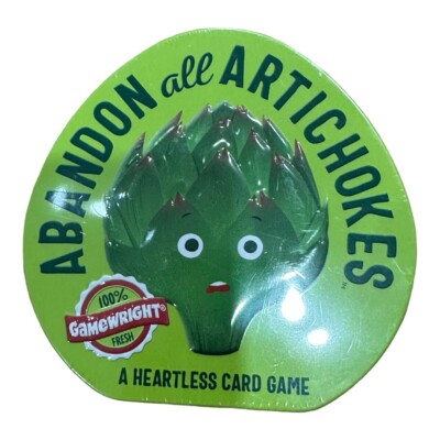 Abandon All Artichokes A Heartless Card Game Gamewright GWI 256D Family Tin Box