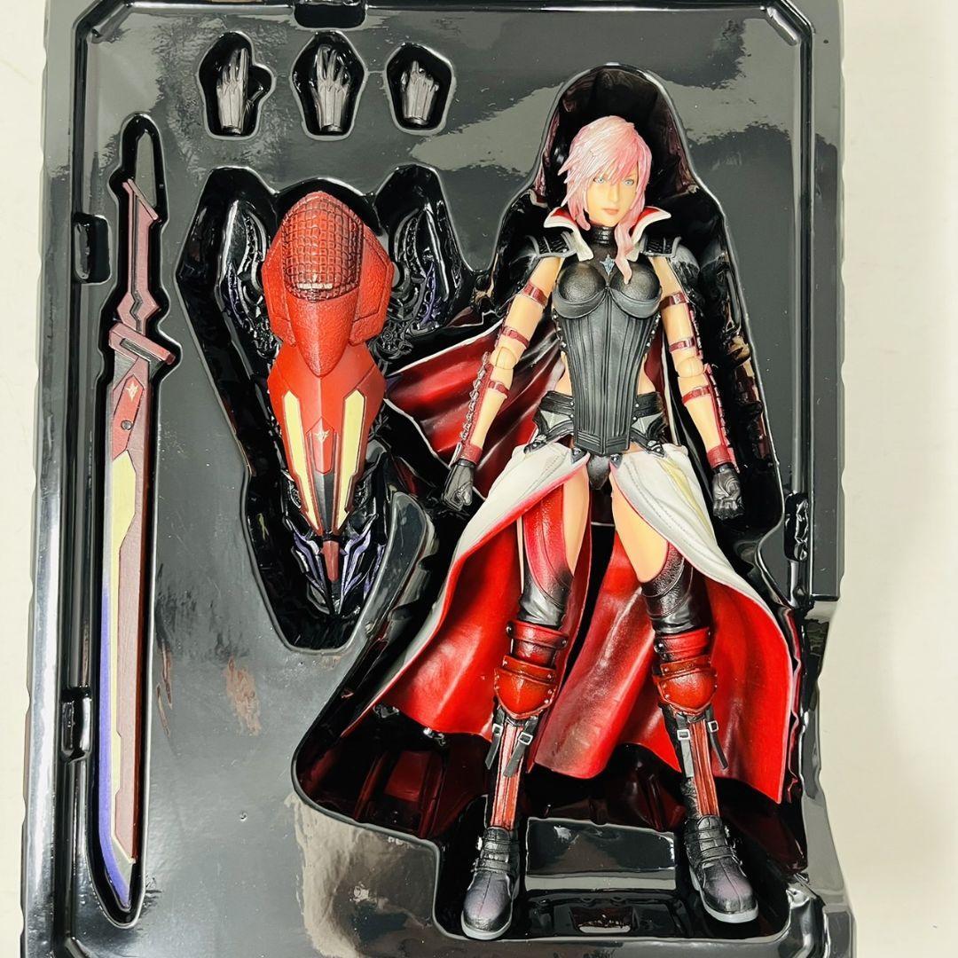 【未開封品】ff13 ライトニング プレイアーツ改 ファイナルファンタジーXIII PLAY ARTS真 ライトニング