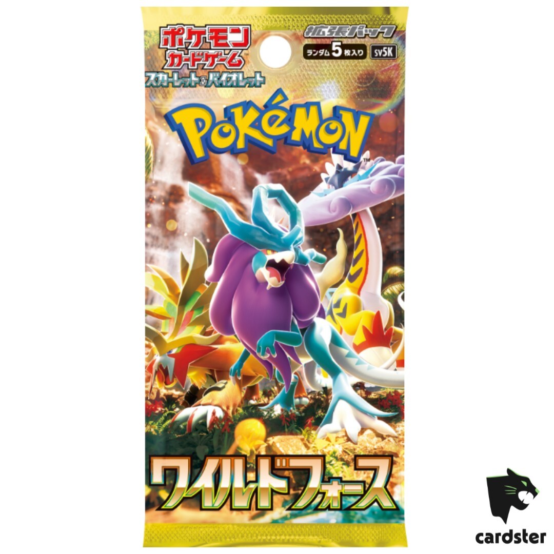 PACK Wild Force SV5K Japan Pokemon Card Scarlet and Violet