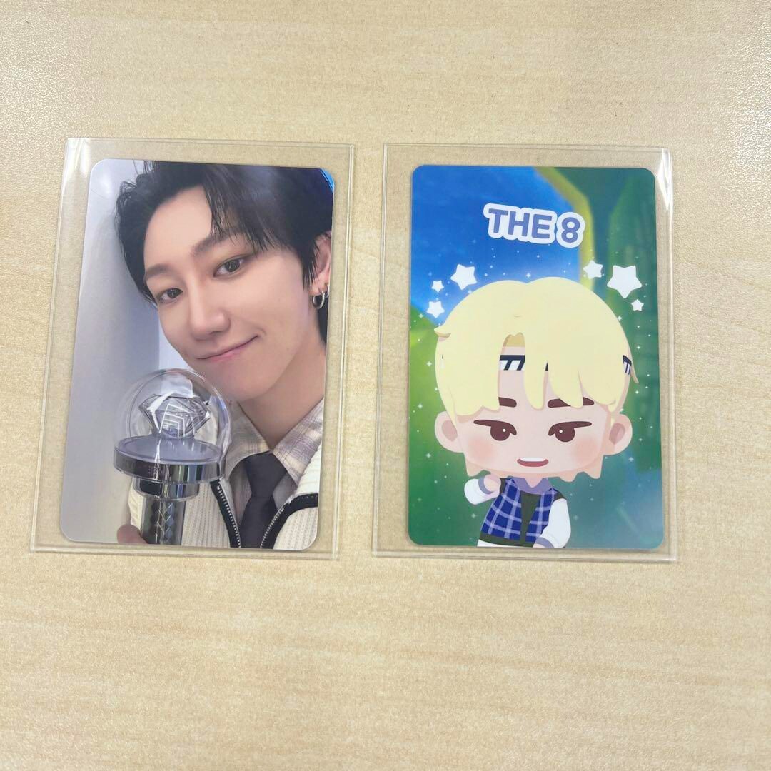 SEVENTEEN The8 CARATZONE Fan club member Benefits Photocard