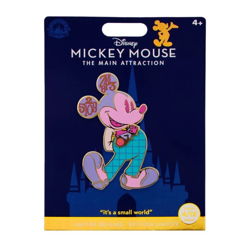 mickey mouse the main attraction Small World Pin Apr 4/12