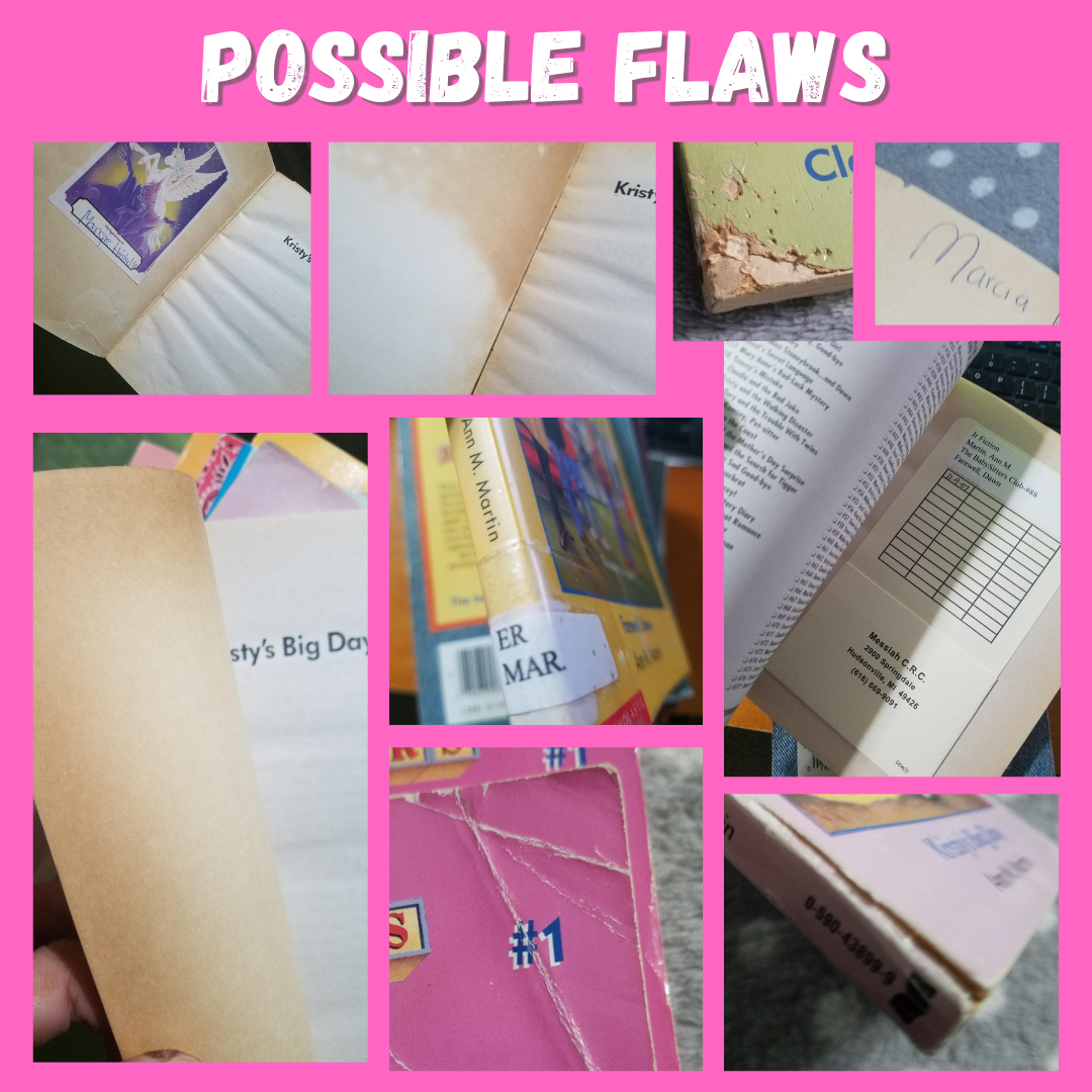 Baby-Sitters Club Books ~ Build Your Own Lot ~ Buy More & Save $$ ~ Vintage 90s