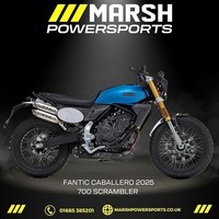 Fantic Caballero Scrambler 700 2025 - Fantic Main Dealer - Reserve Today!