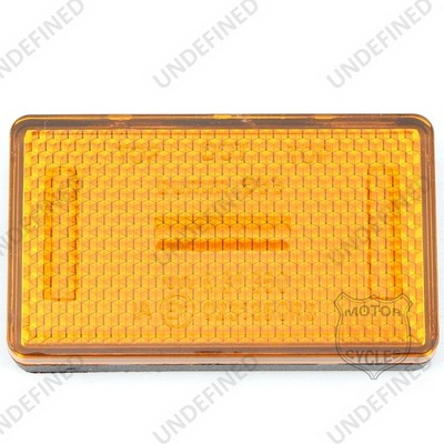 Motorcycle Bike FRONT FORK REFLECTOR ORANGE for Yamaha Honda Suzuki