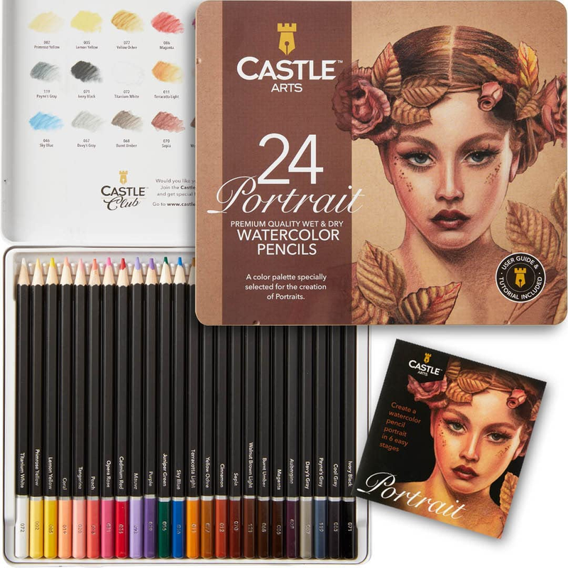 S Set | 24 Quality, Selected Vibrant Colors |