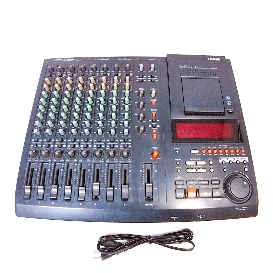 YAMAHA md8 マルチトラックレコーダー Yamaha MD8 8-track Multitrack Mini Disc MD Recorder Black | eBay