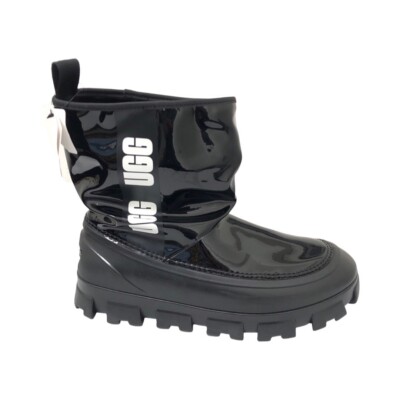 UGG Women's Classic Brellah Rain Boots Black 1144059