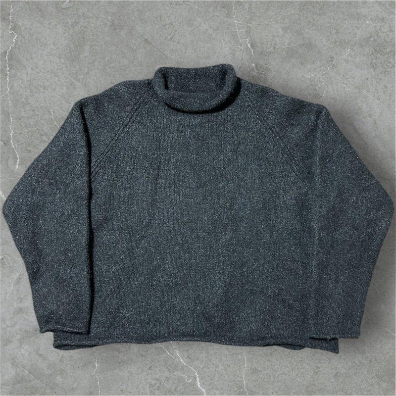 90s 巨人タグ old jcrew us vintage J.Crew 90S VTG Giant Tag Roll Neck Wool Knit XL | eBay