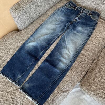 FLATHEAD フラットヘッド 濃紺 セルビッチ デニム3005 W30 The Flat Head 3005 Straight - 14.5oz Selvedge Denim