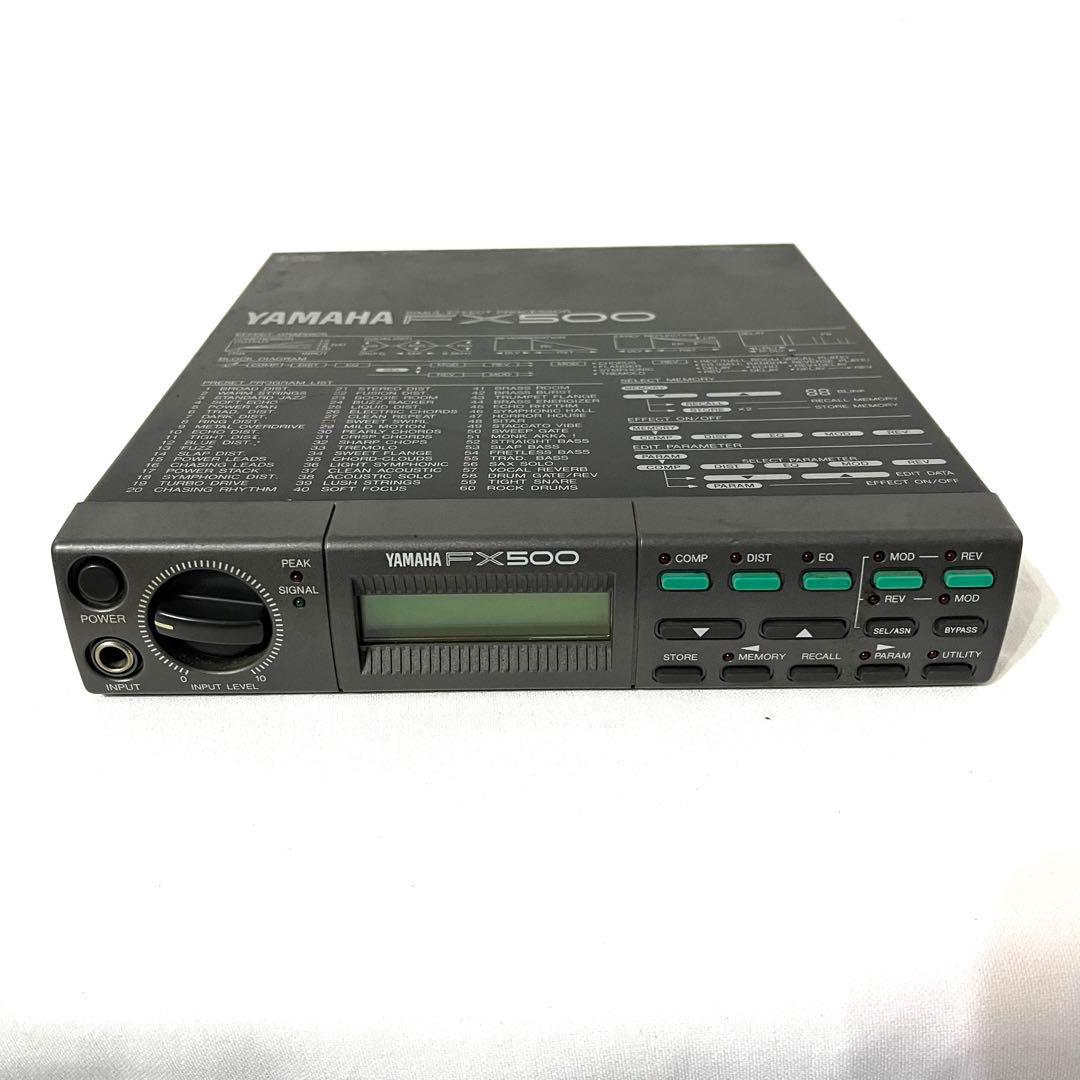 ギター YAMAHA FX500 Simul-Effect Processor Yamaha FX500 Simul Effect Processor MIJ Multi Efects Used | eBay