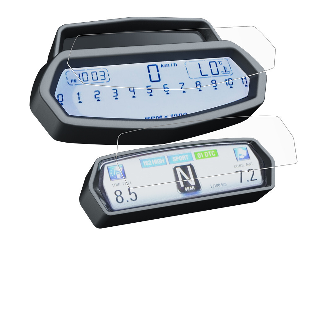 Ducati 848/1198 Displayschutzfolie – 3er Set, Anti-Glare, Kratzfest Für Tacho/Dashboard