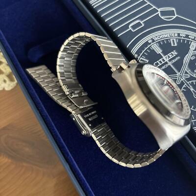 Pre-owned Citizen Tsuno Chrono An3676-65l Begin 70's Remix Bespoke Limited Watch 38mm Box