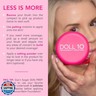 Doll 10 Peptide Bounce Balm Foundation™ – Hydrating, Age-Defying Foundation for Older Women, All Skin Types – Vegan, Clean, Natural, Medium Buildable Coverage, Blurs Fine Lines - [Deep/Rich]