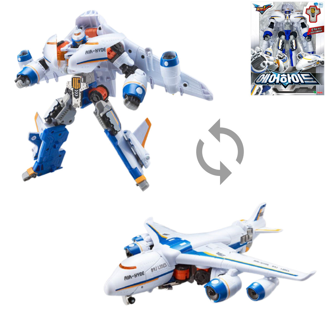 TOBOT V Season3 Airplane Transformer Robot "AirHyde" Action Toy