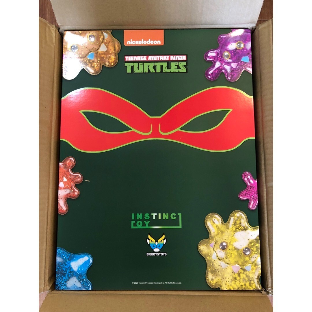アメコミ TMNT x INSTINCTOY Raphael with LIQUID TMNT x INSTINCTOY x BigBoysToys “Raphael with LIQUID Mutagen