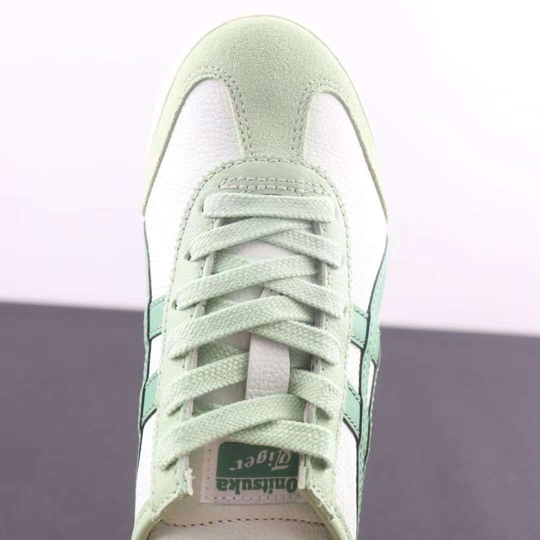 Pre-owned Onitsuka Tiger Authentic  Mexico 66 Green Sneakers Brand W/box Unisex