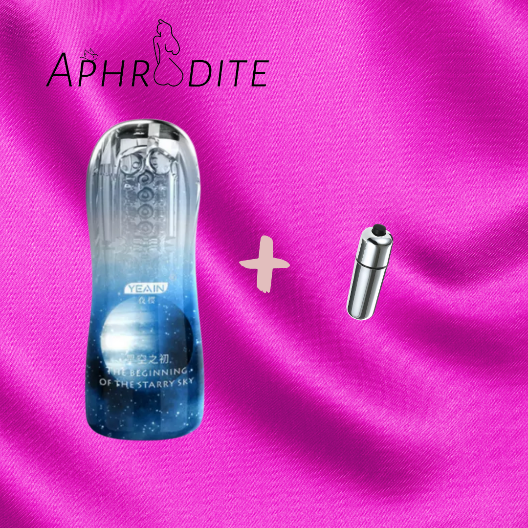 Vibrating Realistic Male Masturbator Sex Toy Blow Job Mouth Anal Vagina Vibrator - Picture 7 of 9