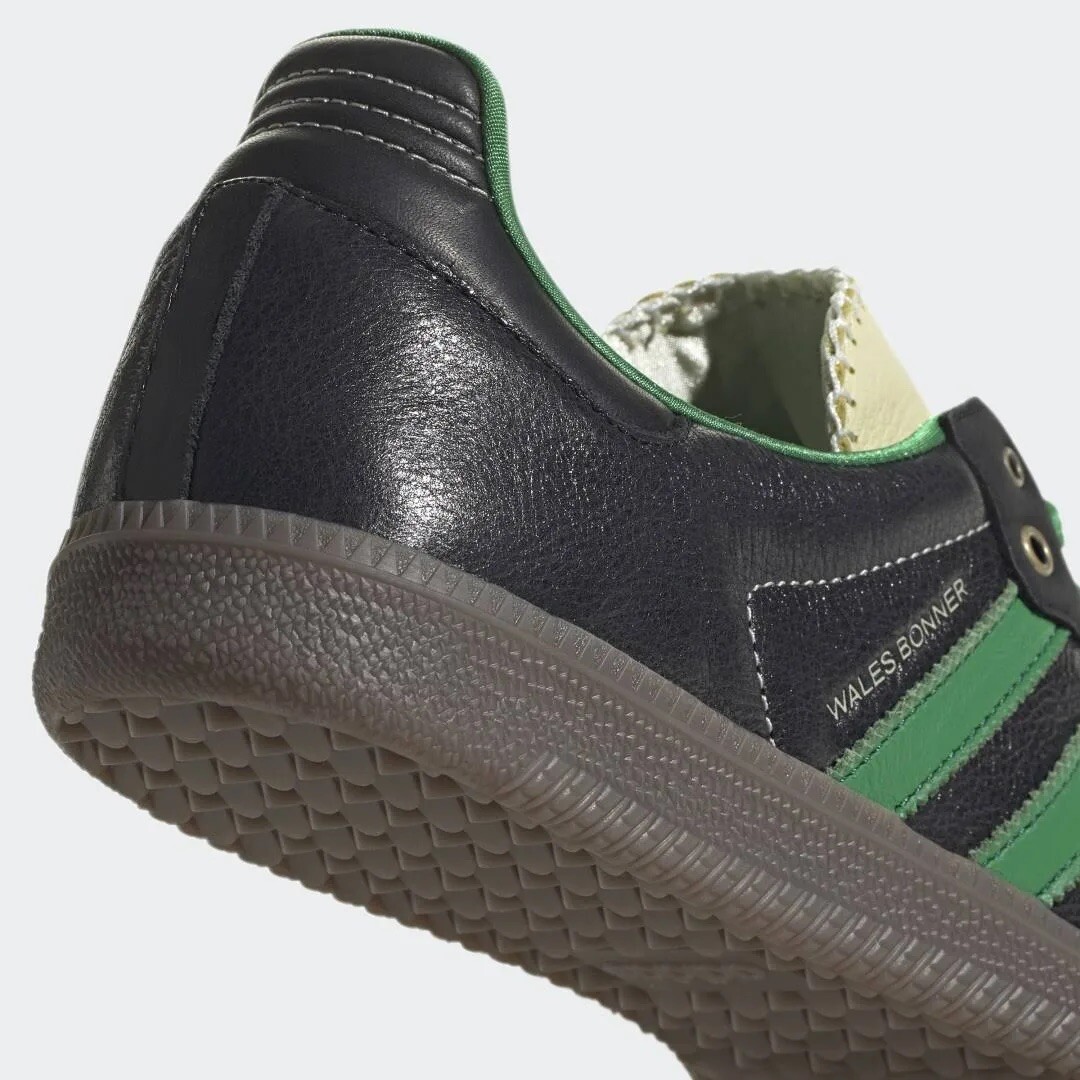 Adidas WALES BONNER Samba Black Green 