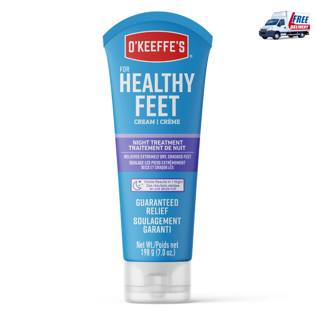 O'Keeffe's Healthy Feet Night Treatment Moisturizing Foot Cr