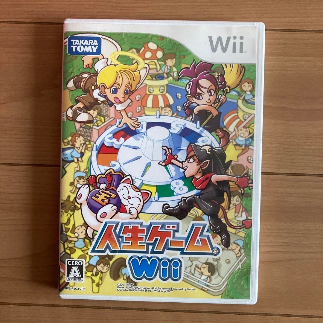 任天堂wii The Game of Life Wii Wii Japan Version with box Japanese