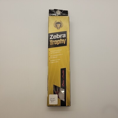 New - OPEN Box -  Zebra Trophy Bow Cable Red & Black 33-3/4'' Element 2011 33.75''