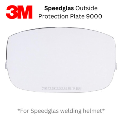 3m Speedglas Outside Protection Plate 9000  - Replacement Lens for Helmet