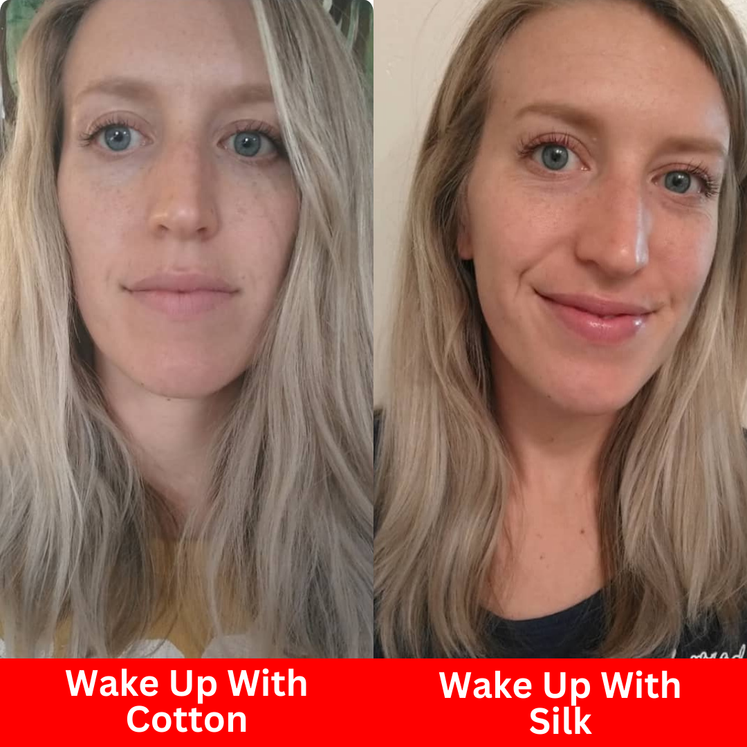 Luxury 22 Momme 100% Pure Mulberry Silk Pillowcase - Anti-Aging, Hidden Zipper