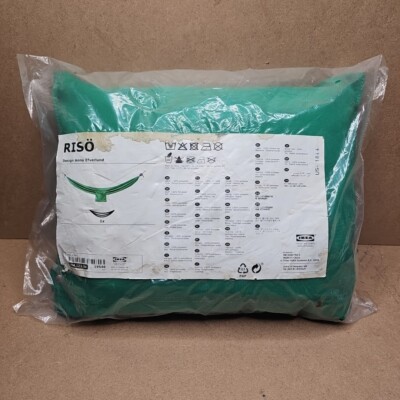 Discontinued IKEA RISO Hammock  Green 59 x 104 3/8 Design Anna Efverlund