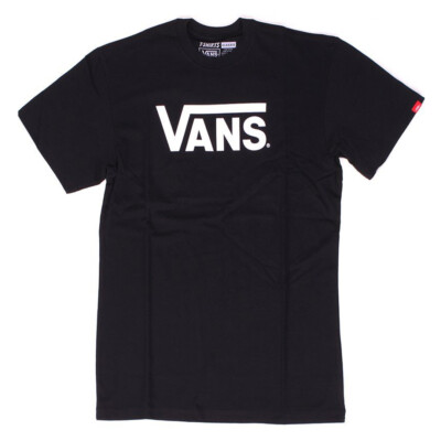 

Футболка Vans Classic с коротким рукавом (черная) Мужская футболка OTW Skate, Black/white