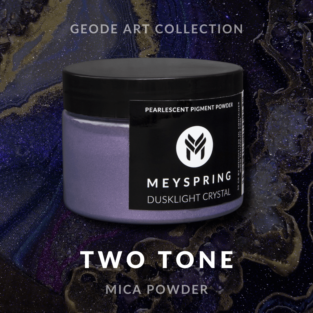MEYSPRING Dusklight Crystal - Two Tone Mica Powder for Epoxy - Resin Pigment