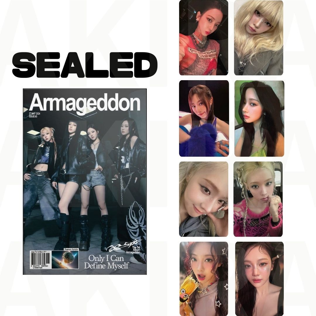 aespa Armageddon JAPAN Exclusive ver. ALBUM WARNER MUSIC