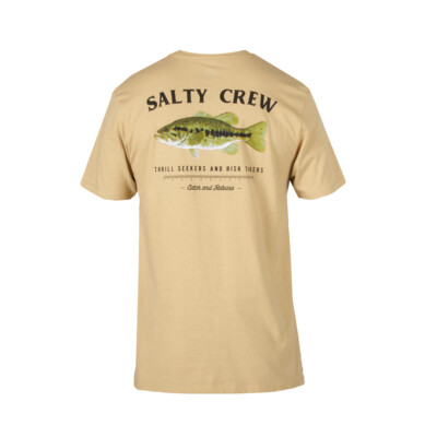 

Футболка Salty Crew Bigmouth Premium с короткими рукавами (верблюжья), Camel