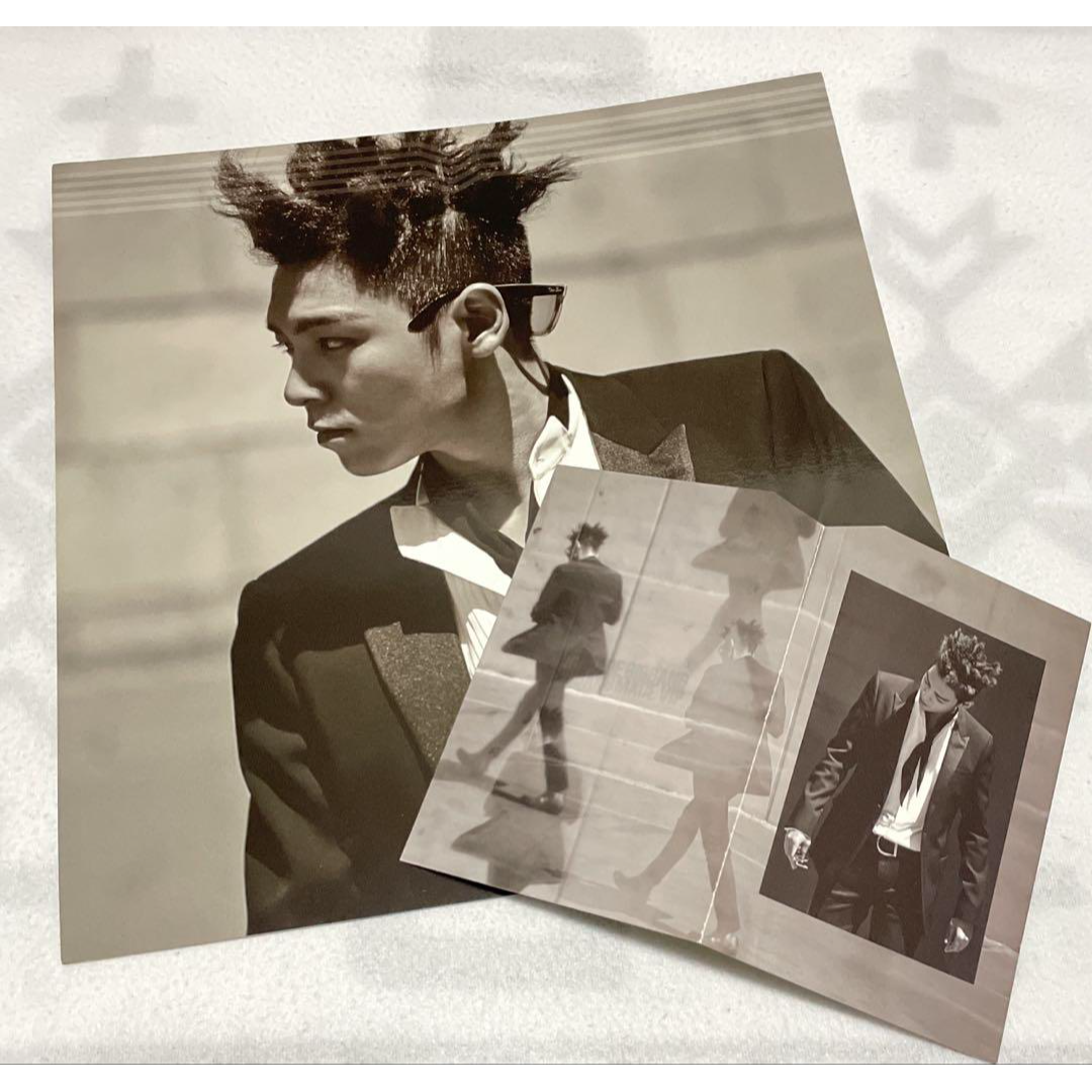 BIGBANG T.O.P カード BIGBANG T.O.P Photo card Message card VIP Rare Free Shipping